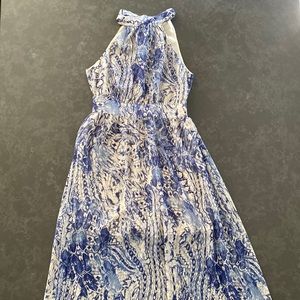 Gorgeous Sleeveless Open-Backed Maxi Dress